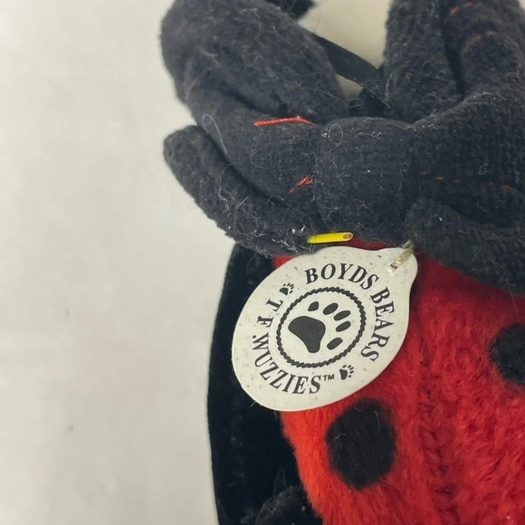 Boyds Bear Lady B. Lovebug plush ornament Valentine’s Day decor 5 Inches - Picture 4 of 5